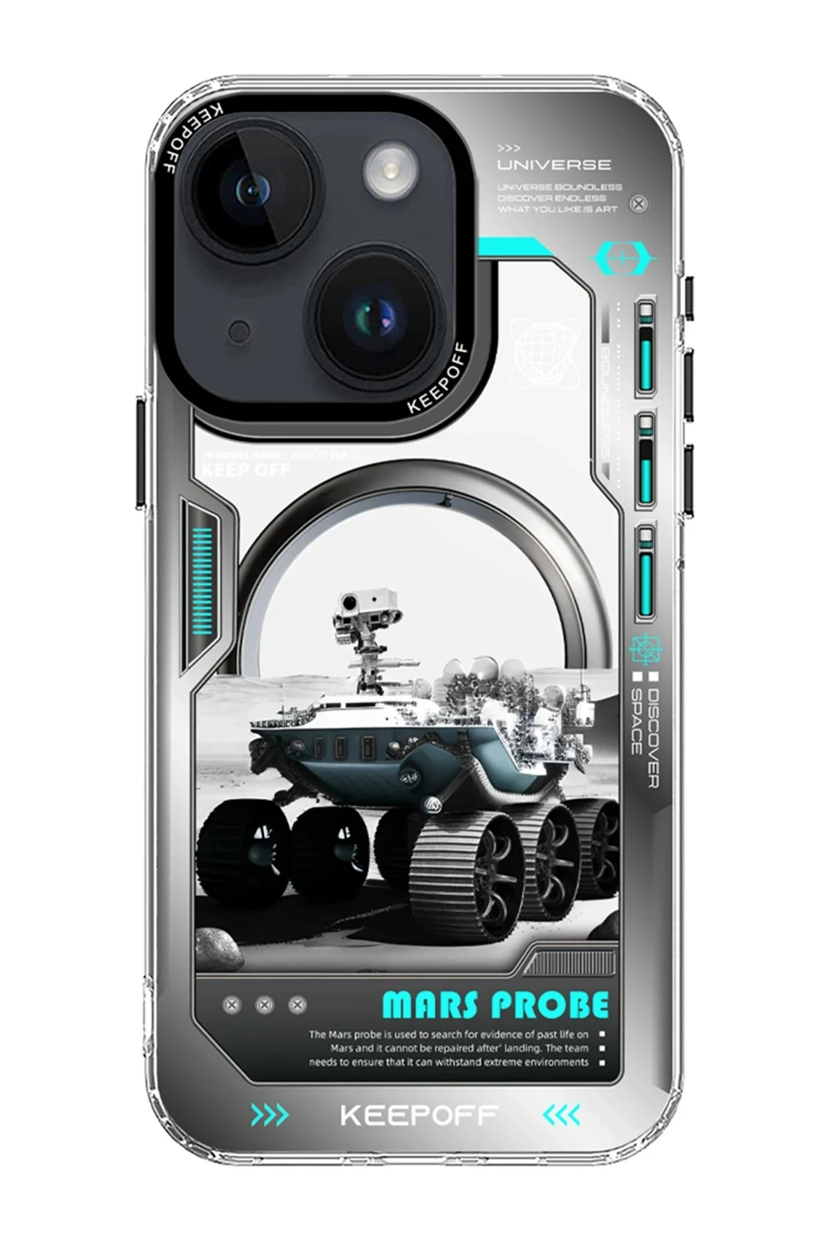 Keep Off Apple iPhone 15 Aerospace Magsafe Kapak - Explore