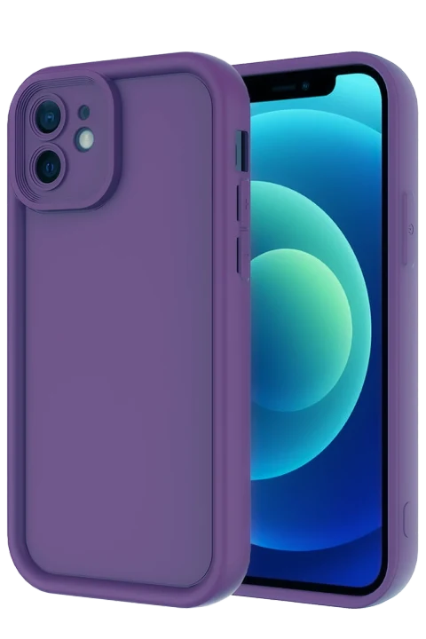 uryport Apple iPhone 11 Kılıf Viera Silikon - Mor