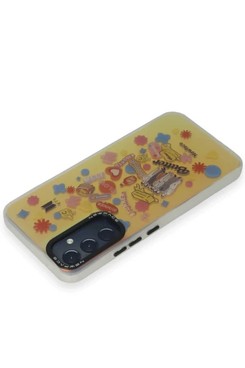 uryport Samsung Galaxy A34 5G Kılıf Estoril Desenli Kapak - Estoril - 16