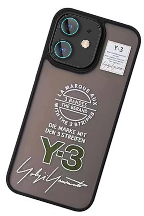 Movenchy Apple iPhone 11 Terra Desenli Kapak - Siyah - 1