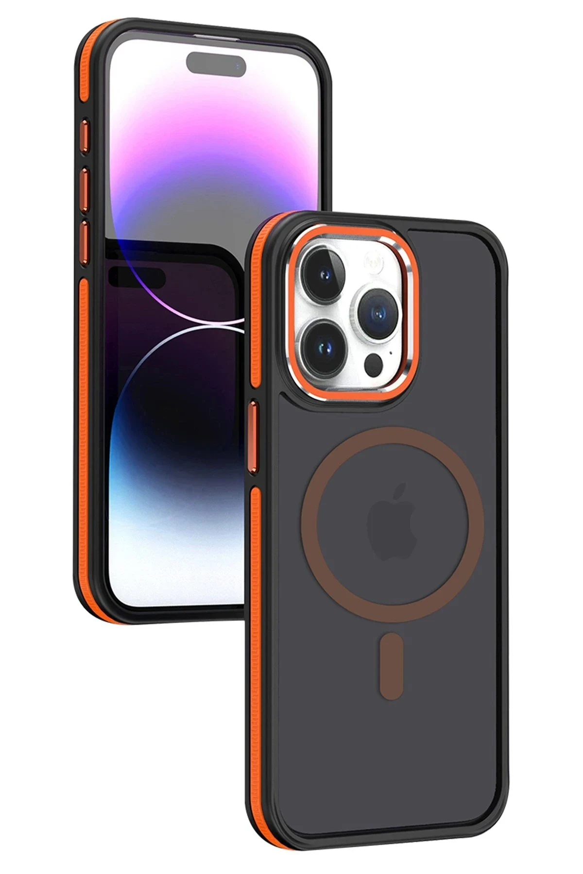 Joko Apple iPhone 15 Pro Max Winner Magsafe Kapak - Turuncu