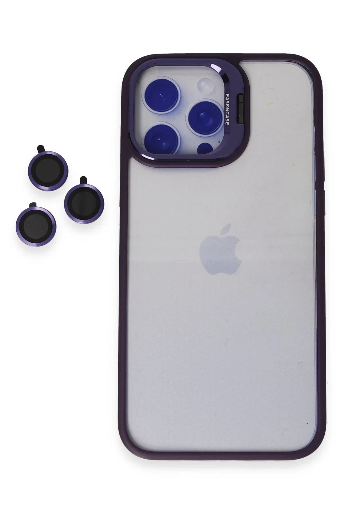 Joko Apple iPhone 14 Pro Max Kılıf Roblox Lens Standlı Kapak - Derin Mor