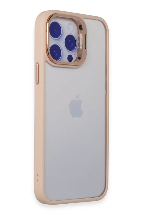 Joko Apple iPhone 15 Pro Kılıf Roblox Lens Standlı Kapak - Pudra