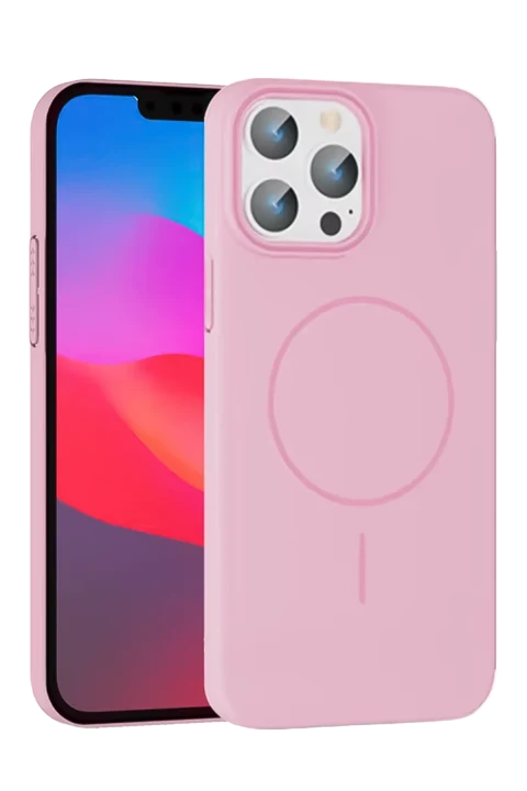 Joko Apple iPhone 14 Pro Max Broş Magsafe Kapak - Pembe