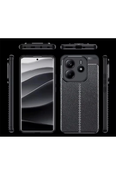 uryport Xiaomi Redmi Note 14 4G Kılıf Auto Focus Kapak - Lacivert