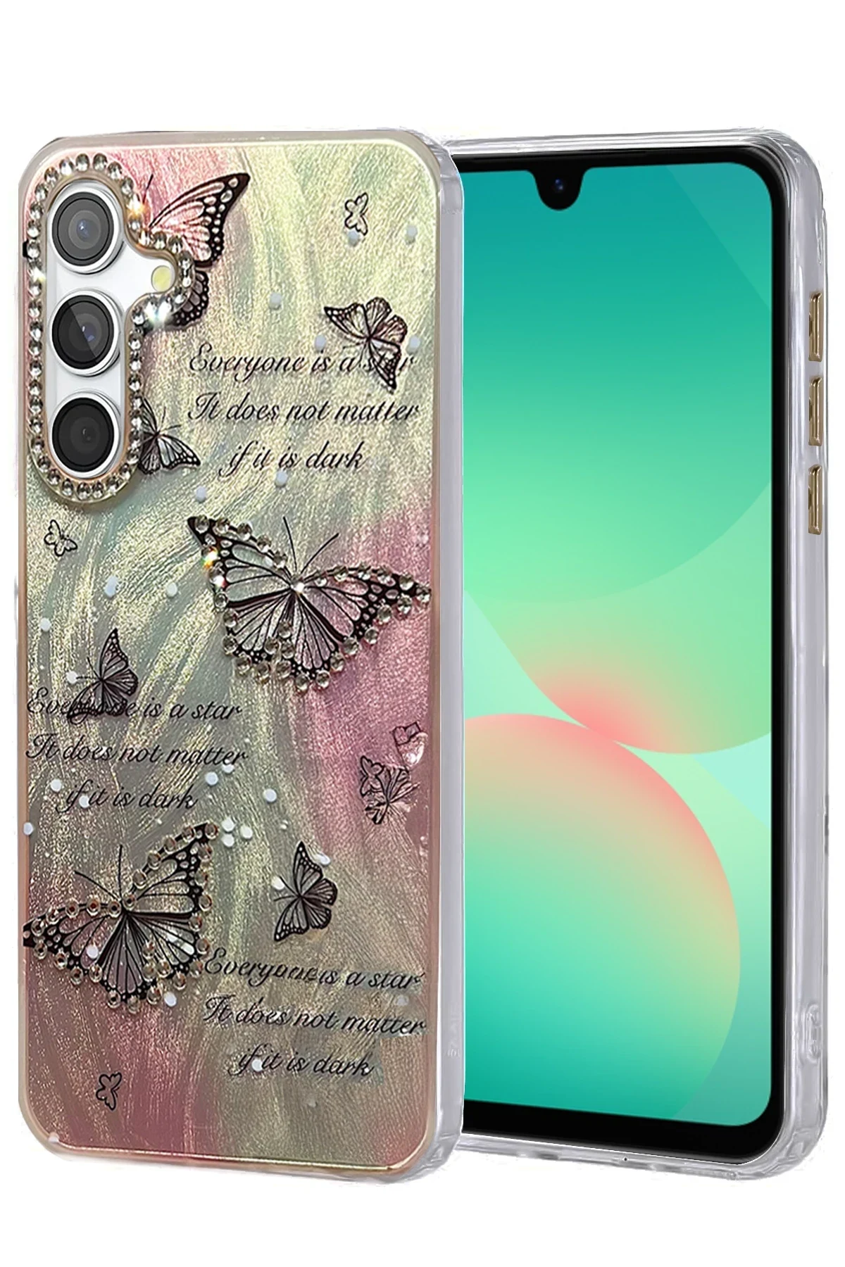 uryport Samsung Galaxy A26 Kılıf Blade Aynalı Desenli Kapak - Desen 6