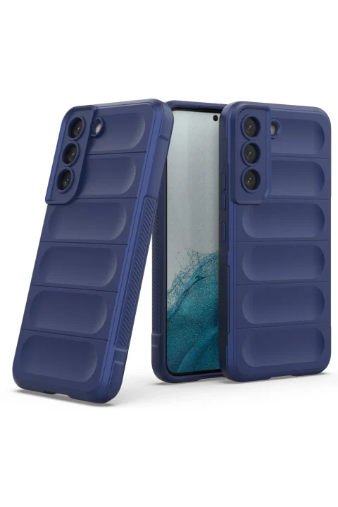 uryport Samsung Galaxy S21 Kılıf Optimum Silikon - Lacivert