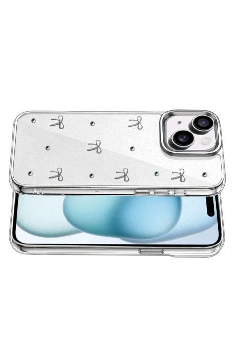 uryport Apple iPhone 15 Plus Fiyonk Desenli Kapak - Desen 5