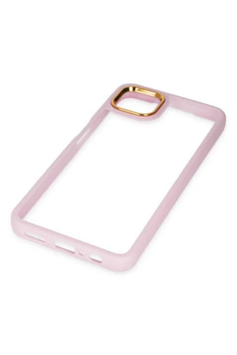uryport Samsung Galaxy A04 Kılıf Dora Kapak - Pudra