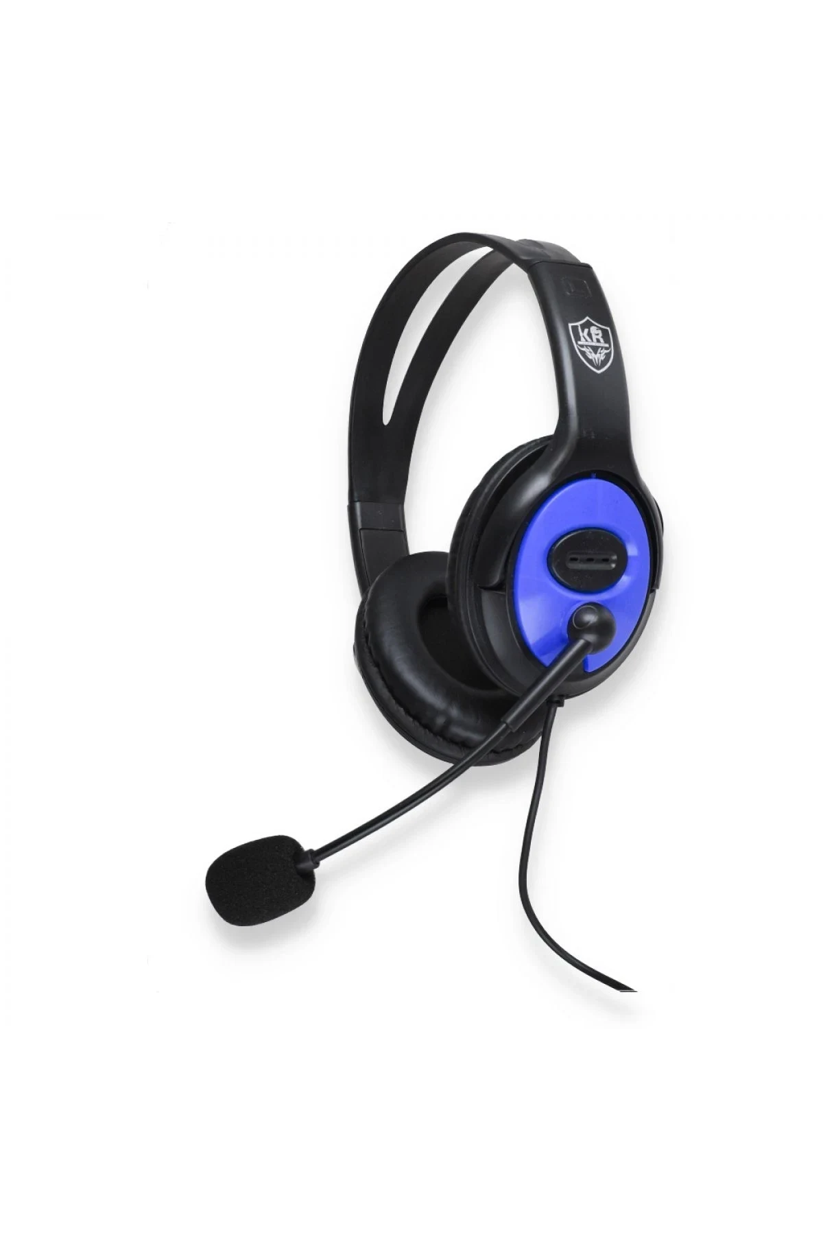 Karler Bass GM702 Kafa Üstü Oyuncu Kulaklık - Mavi