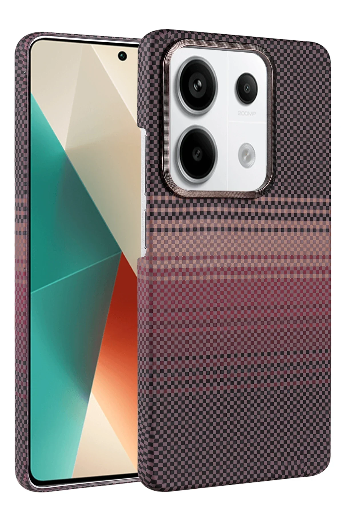 uryport Xiaomi Redmi Note 13 Pro 4G Vega Magsafe Kapak - Çöl Titanyum