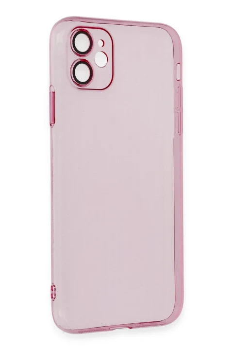 uryport Apple iPhone 11 Kılıf Armada Lensli Kapak - Rose Gold
