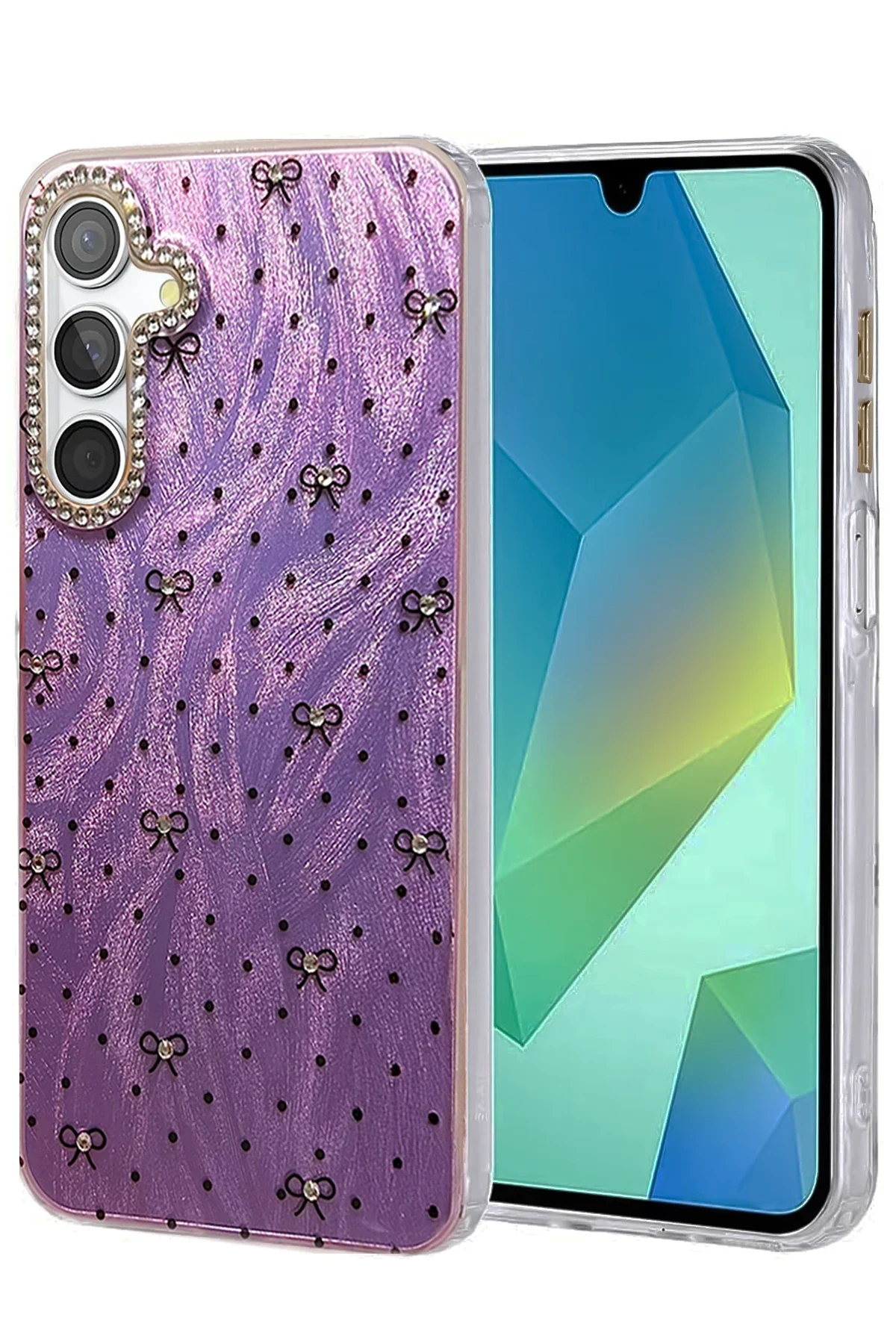 uryport Samsung Galaxy A54 5G Kılıf Blade Aynalı Desenli Kapak - Desen 2