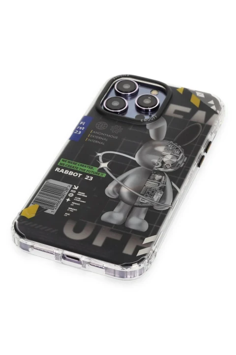 Keep Off Apple iPhone 14 Pro Kılıf Clone Space Magsafe Kapak - Clone - 11