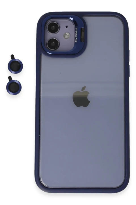 Joko Apple iPhone 11 Kılıf Roblox Lens Standlı Kapak - Lacivert