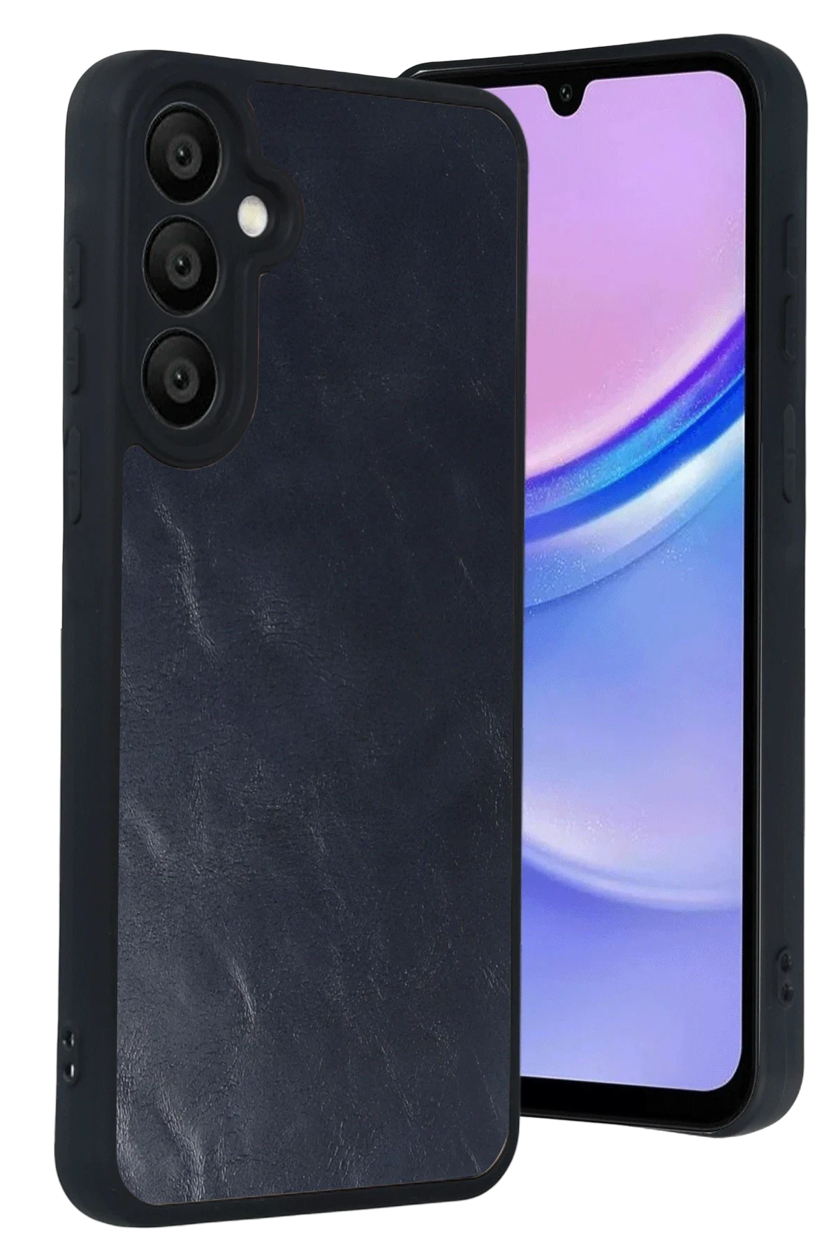 uryport Samsung Galaxy A37 5G Aras Deri Kapak - Lacivert