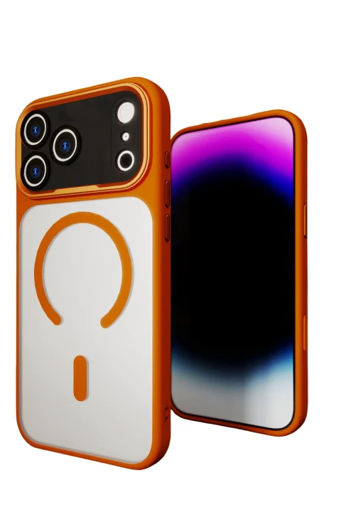 Joko Apple iPhone 17 Pro Max Hazar Magsafe Kapak - Turuncu