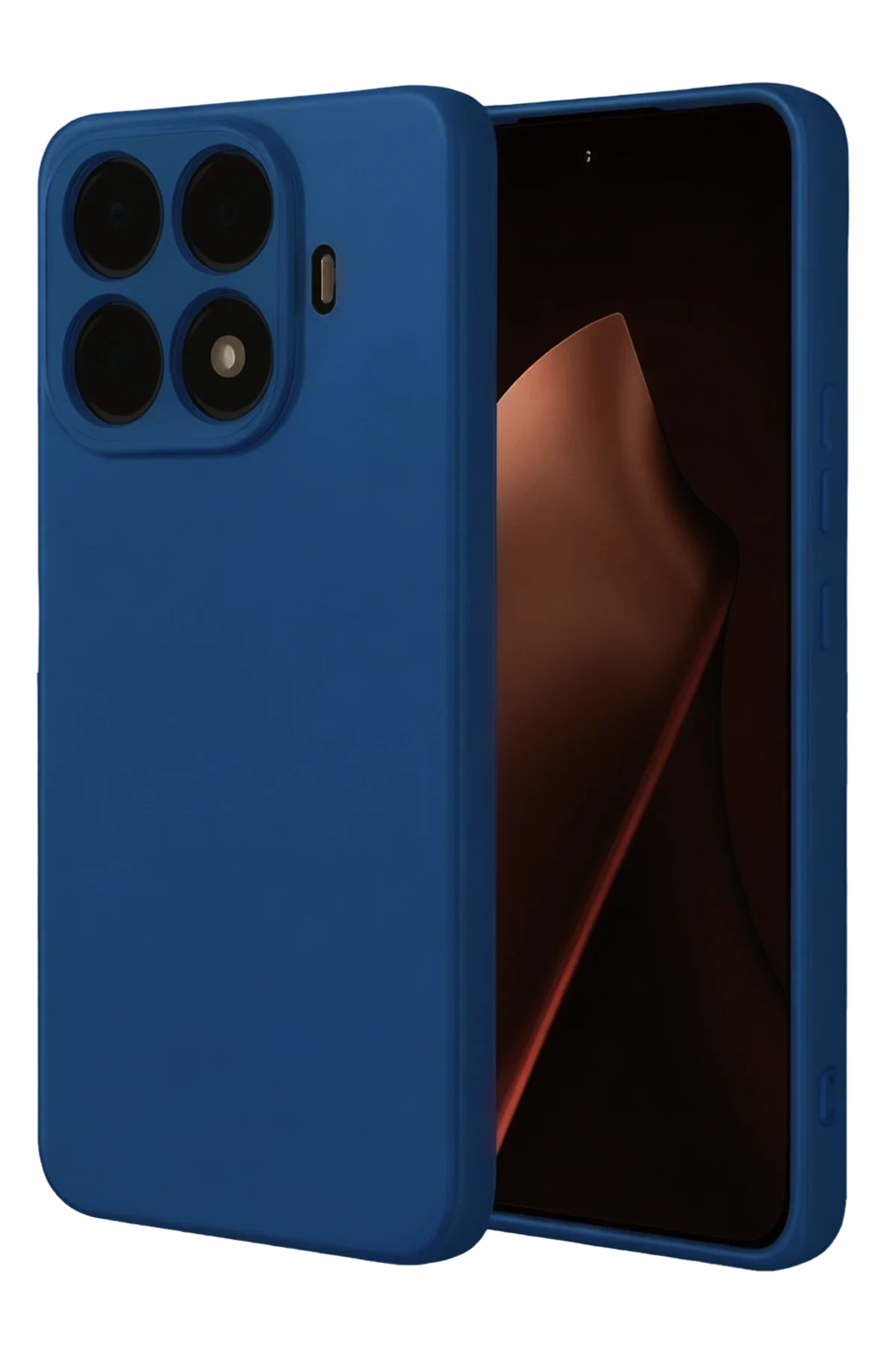 uryport Xiaomi Mi 15T Pro Nano içi Kadife Silikon - Lacivert