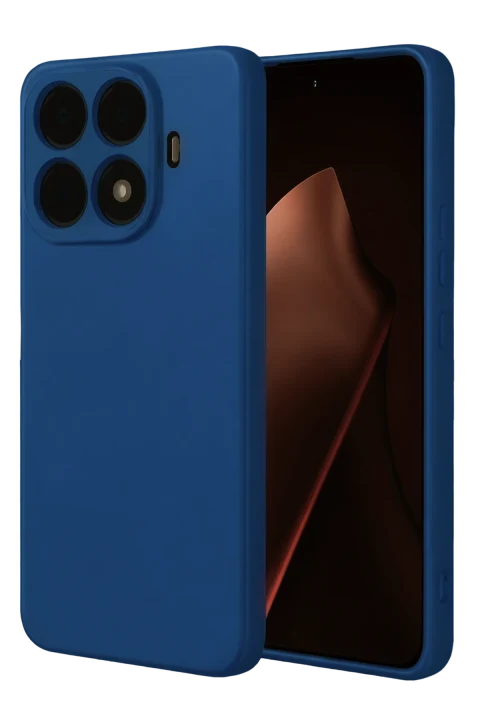 uryport Xiaomi Mi 15T Pro Nano içi Kadife Silikon - Lacivert