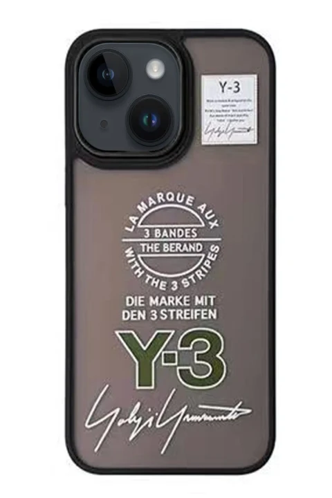 Movenchy Apple iPhone 15 Terra Desenli Kapak - Siyah - 1