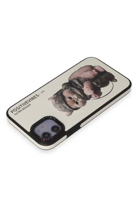 Joko Apple iPhone 11 Fun Magsafe Kapak - Beyaz