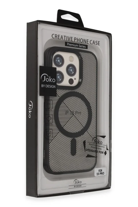 Joko Apple iPhone 15 Pro Max Vito Magsafe Kapak - Lacivert