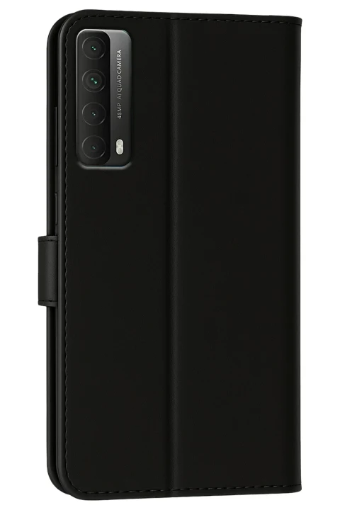 uryport Huawei P Smart 2021 Kılıf Trend S Plus Kapaklı Kılıf - Siyah