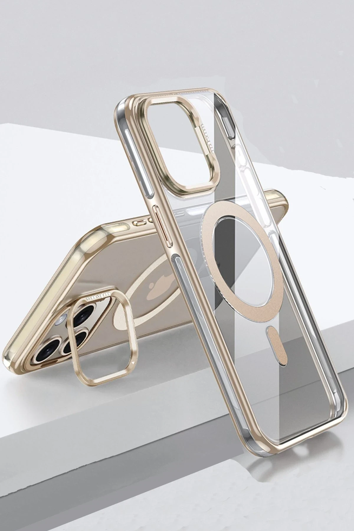 Joko Apple iPhone 14 Pro Max Drop Magsafe Kapak - Titan Gri