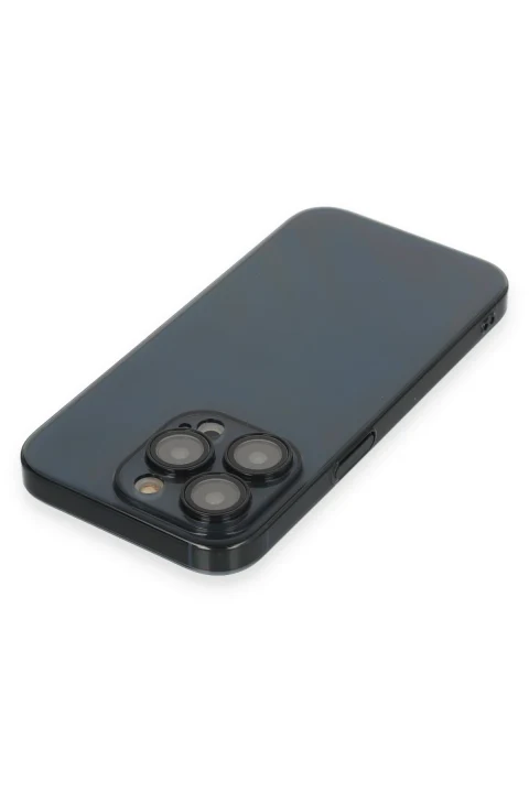 uryport Apple iPhone 14 Pro Kılıf Armada Lensli Kapak - Lacivert
