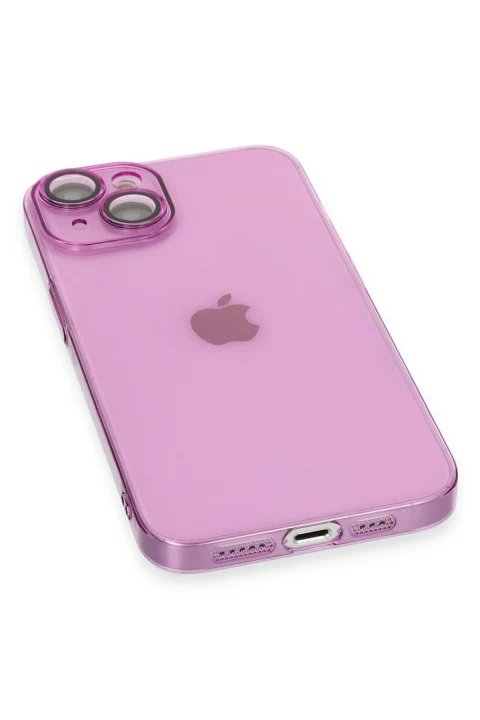 uryport Apple iPhone 14 Kılıf Armada Lensli Kapak - Lila