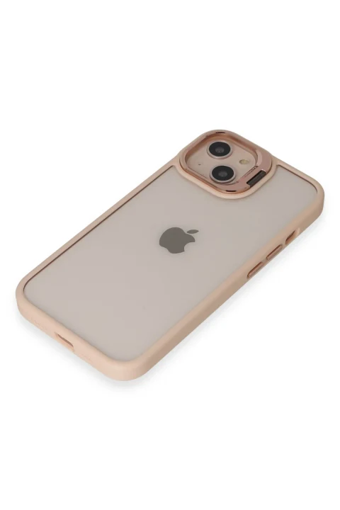 Joko Apple iPhone 14 Kılıf Roblox Lens Standlı Kapak - Pudra