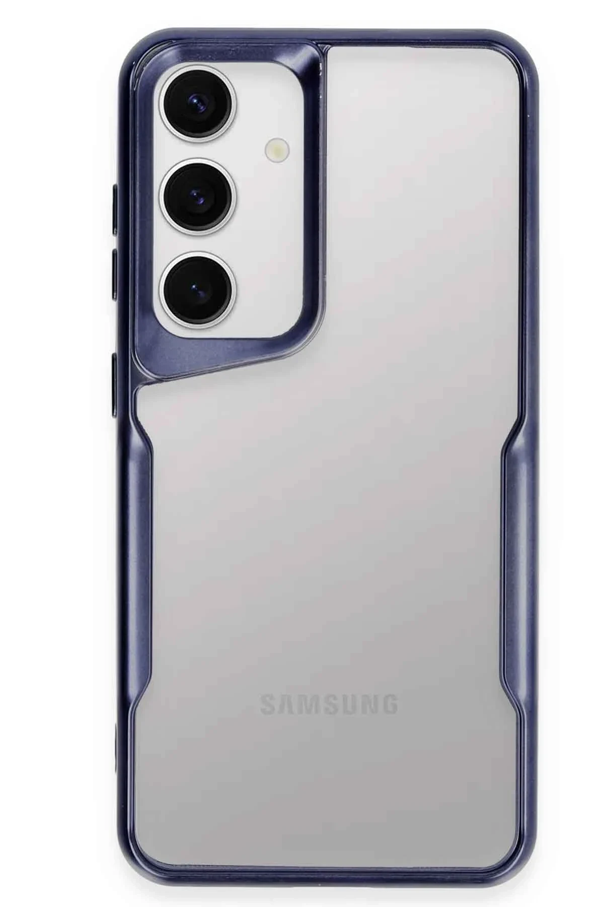 uryport Samsung Galaxy A16 5G Kılıf Boyi Silikon Kapak - Lacivert