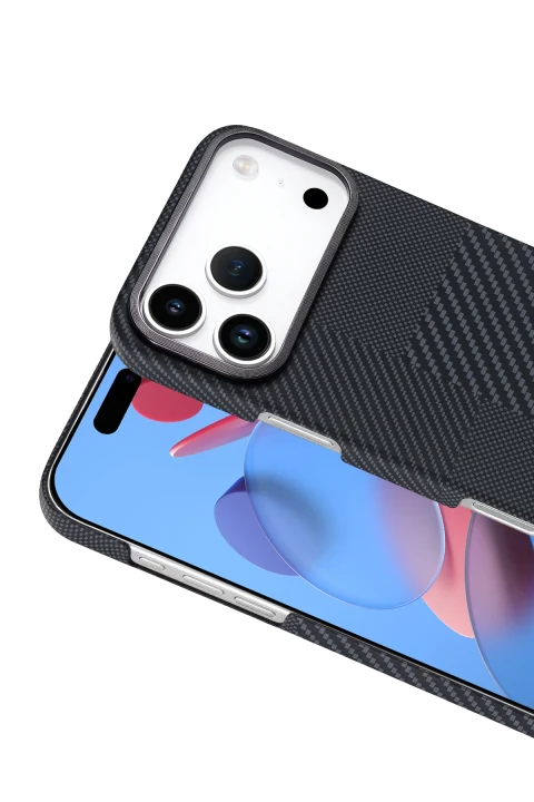 uryport Apple iPhone 17 Pro Vega Magsafe Kapak - Siyah