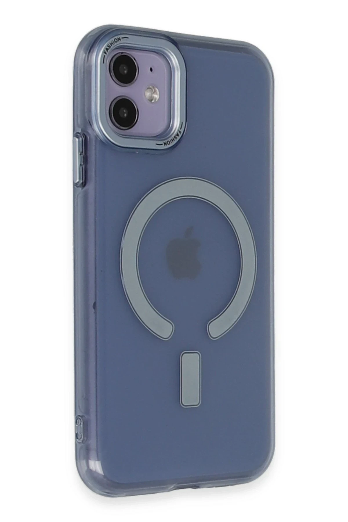 uryport Apple iPhone 11 Kılıf Troy Magsafe Kapak - Mavi