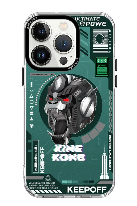 Keep Off Apple iPhone 15 Pro Max DNA Magsafe Kapak - King Kong