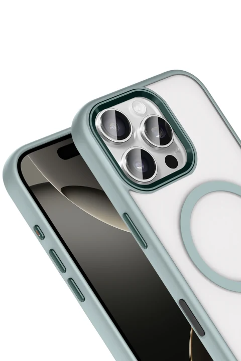 Joko Apple iPhone 16 Pro Max Terea Magsafe Kapak - Gri
