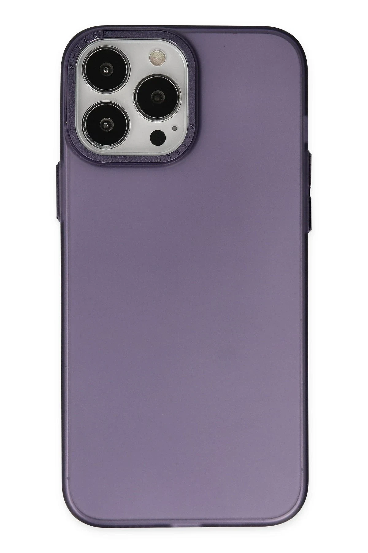 uryport Apple iPhone 13 Pro Kılıf Modos Metal Kapak - Derin Mor