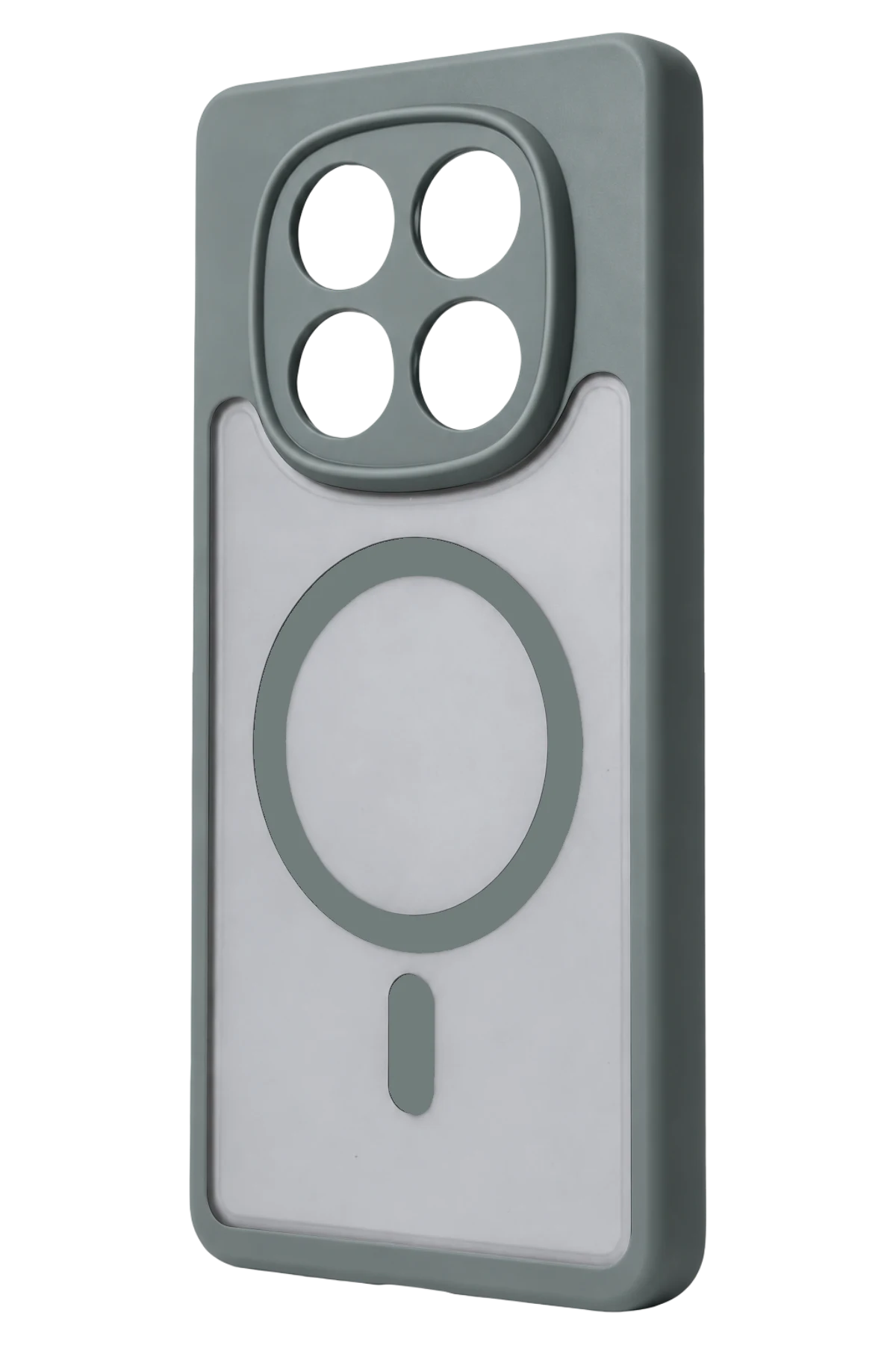 uryport Xiaomi Redmi Note 14 Pro Plus Loji Magsafe Kapak - Gri