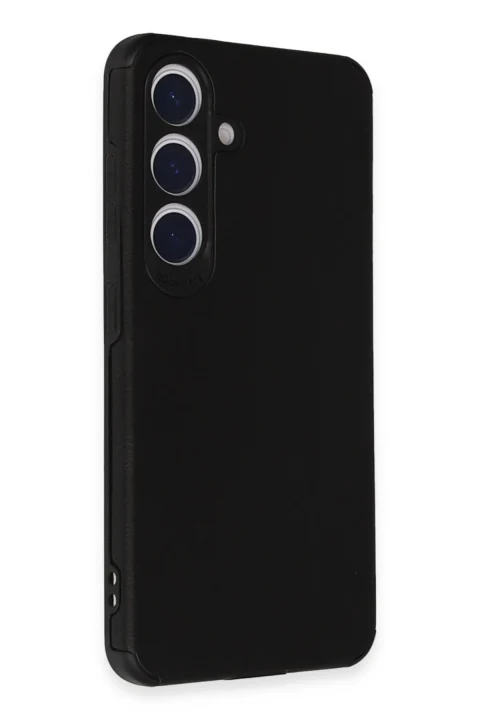 uryport Samsung Galaxy S24 Plus Kılıf Loop Deri Silikon - Siyah