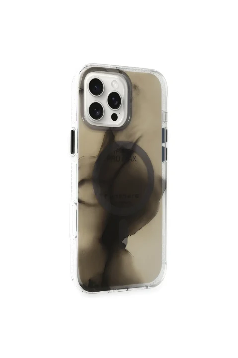 Joko Apple iPhone 16 Pro Max Phantom Magsafe Kapak - Siyah
