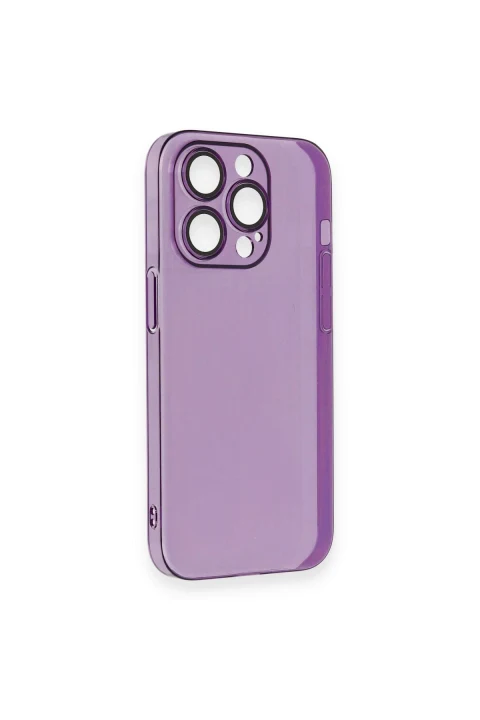 uryport Apple iPhone 13 Pro Kılıf Armada Lensli Kapak - Derin Mor