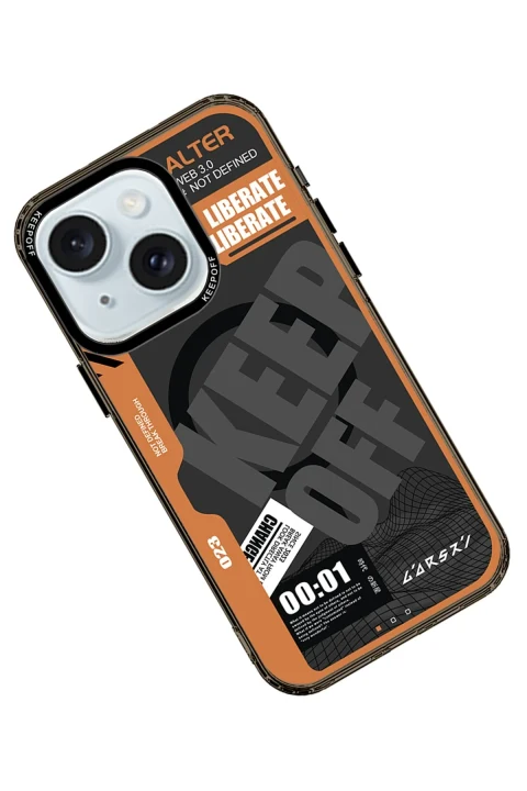 Keep Off Apple iPhone 15 Imagination Of Time Magsafe Kapak - Escape From