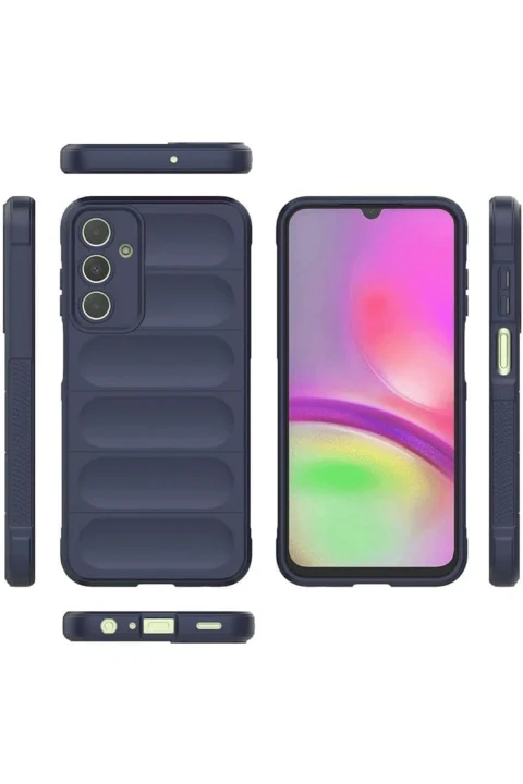 uryport Samsung A36 Kılıf Optimum Silikon - Lacivert