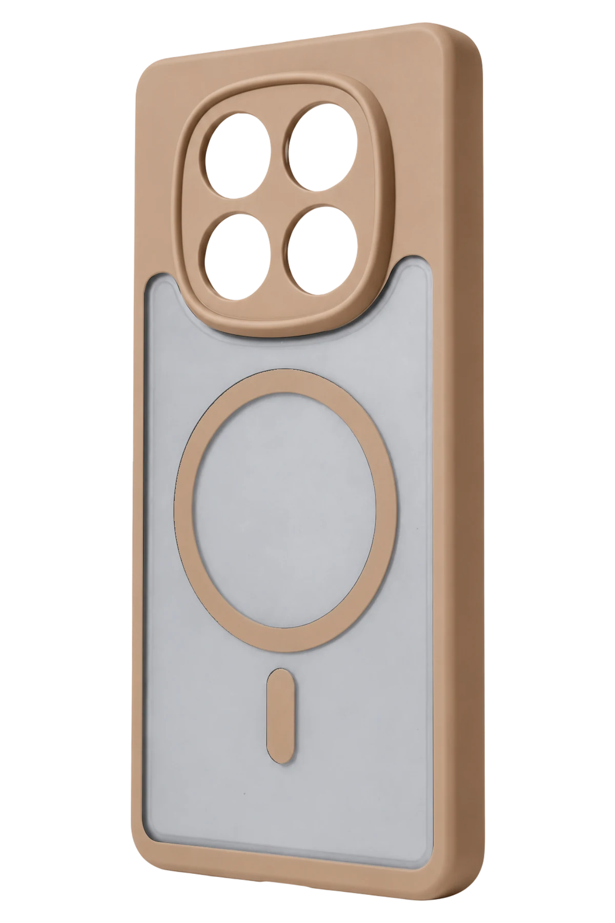 uryport Xiaomi Redmi Note 14 Pro Plus Loji Magsafe Kapak - Çöl Titanyum