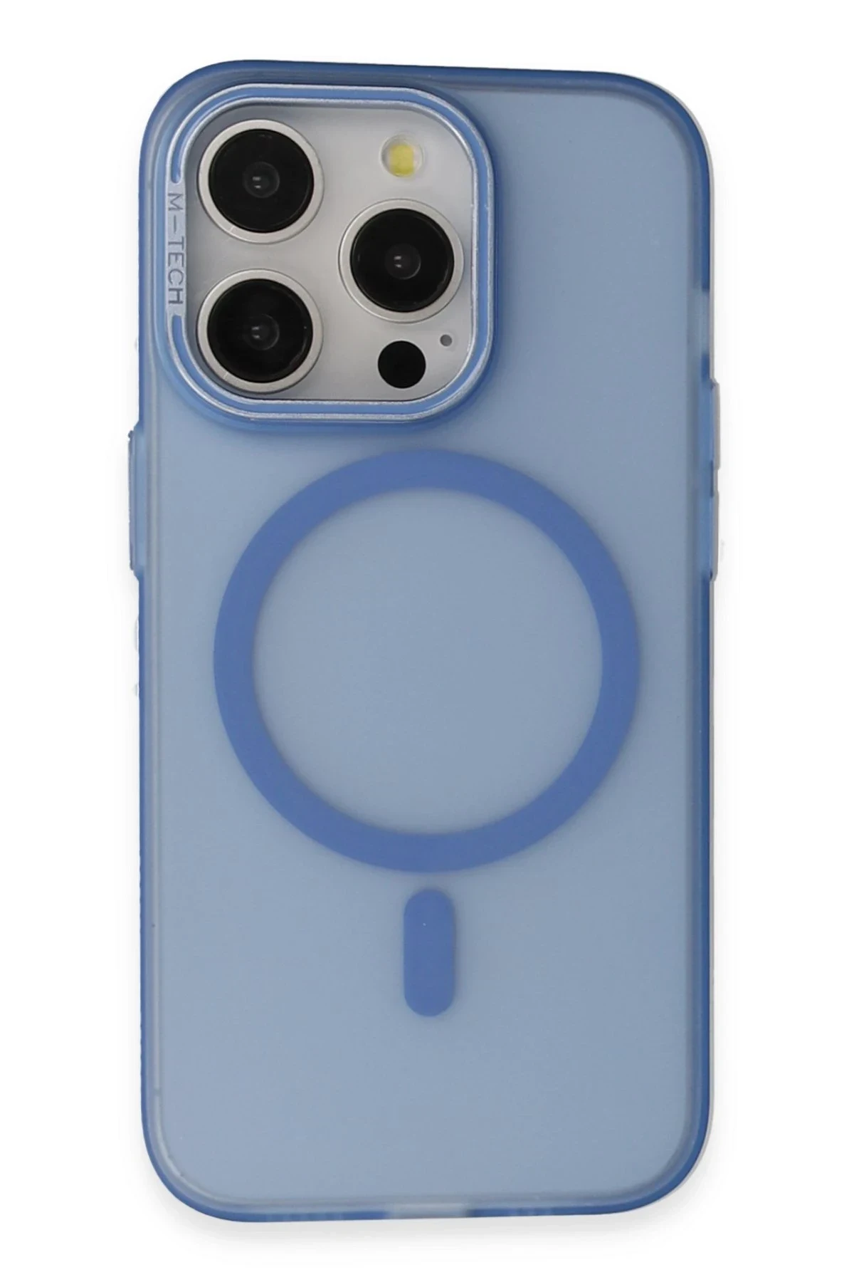 Joko Apple iPhone 14 Pro Max Frost Standlı Magsafe Kapak - Sierra Blue