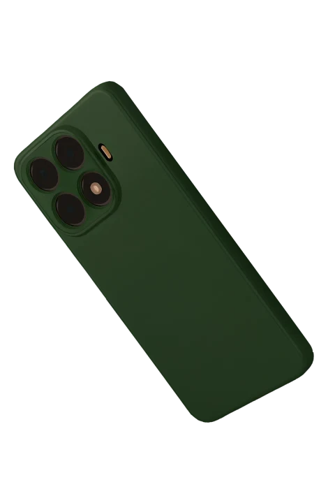 uryport Xiaomi Mi 15T Pro Nano içi Kadife Silikon - Koyu Yeşil