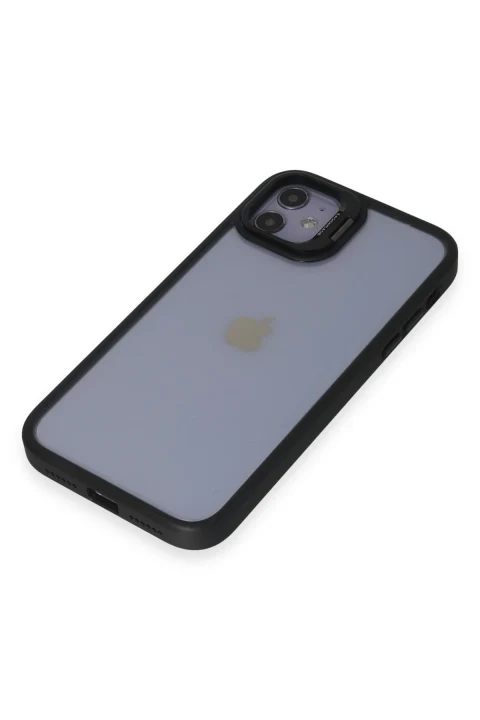 Joko Apple iPhone 11 Kılıf Roblox Lens Standlı Kapak - Siyah