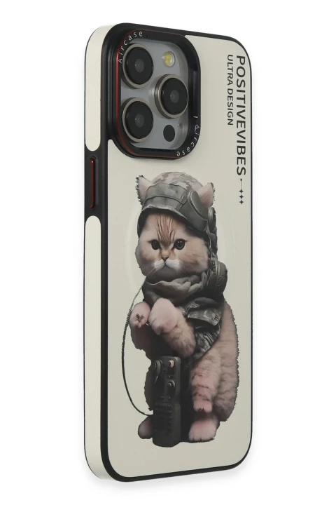 Joko Apple iPhone 15 Pro Fun Magsafe Kapak - Beyaz