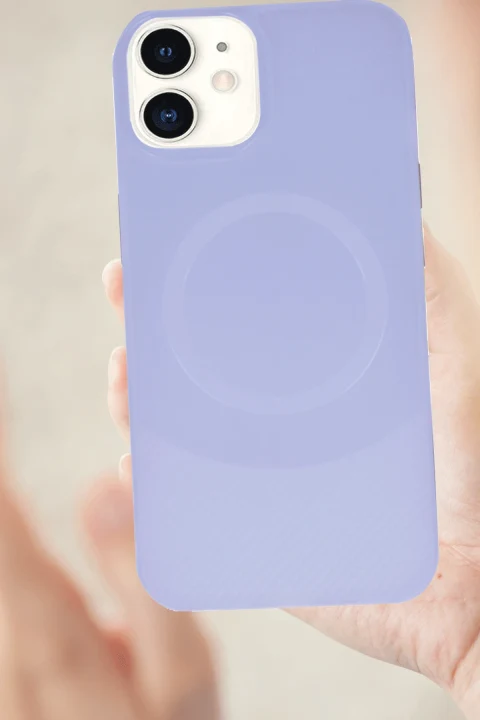 uryport Apple iPhone 11 Kılıf Maya Karbon Kapak - Gri