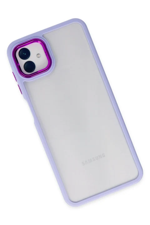 uryport Samsung Galaxy A04 Kılıf Dora Kapak - Lila
